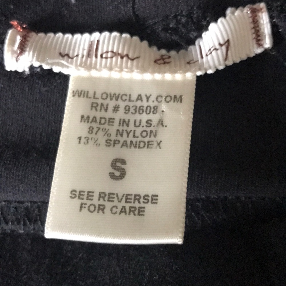 Willow and Clay black tight leggings